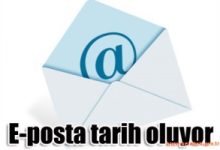 E-posta tarih mi oluyor?