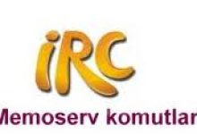 iRC Memoserv Komutları